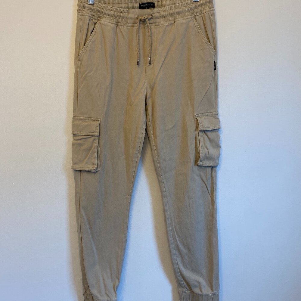 Silver Jeans Co. Tan Cargo Joggers – Size M